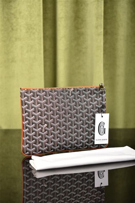 goyard limited color senat gm pouch|goyard senat bag.